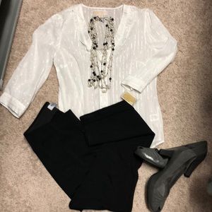 Michael Kors Sheer Top